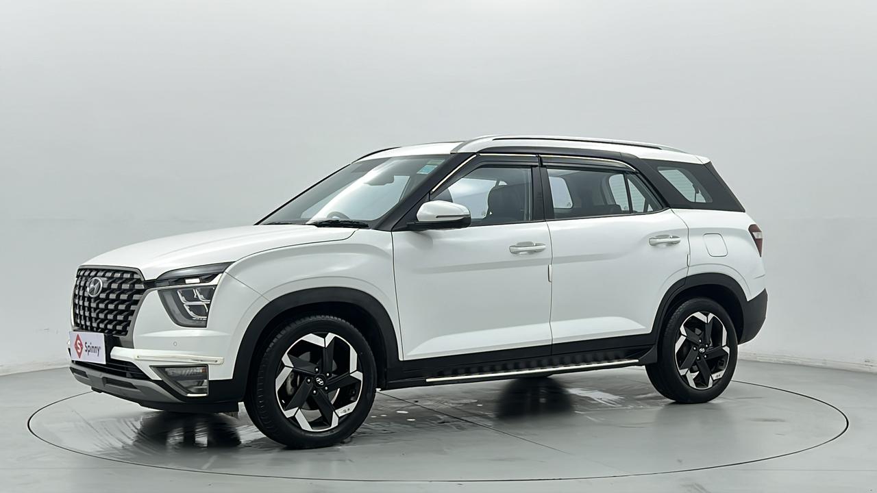 Used Hyundai Alcazar Signature (O) 6 STR 1.5 Diesel AT car in Sector-29 ...