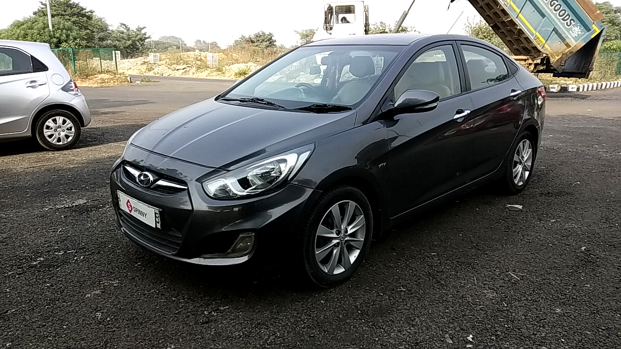 Used Hyundai Verna Fluidic 1.6 VTVT SX Opt car in MG Road, Gurgaon for